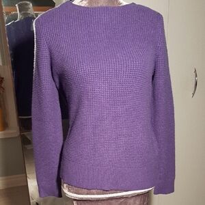 CYRUS💜NWT💜Crew Neck Sweater PRETTY MAUVE ORG. $79 SZ M